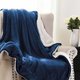 The BEDSURE Sherpa Fleece Blanket is a soft, plush blanket that any cat would be happy to take a nap on.